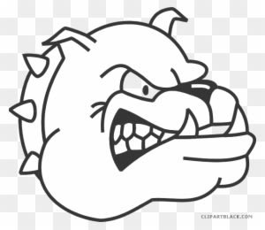 Black And White Bulldog Animal Free Black White Clipart - Thaddeus Stevens College Of Technology - Transparent PNG Free Download