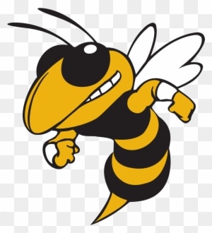 Bee Clipart Bw - Georgia Institute Of Technology - Transparent PNG Free Download