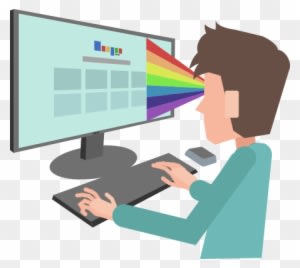 Does Technology Affect Your Eyes - Transparent PNG Free Download