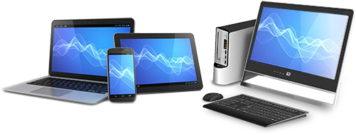 Family Of Computers - Technology Of 21st Century - Transparent PNG Free Download