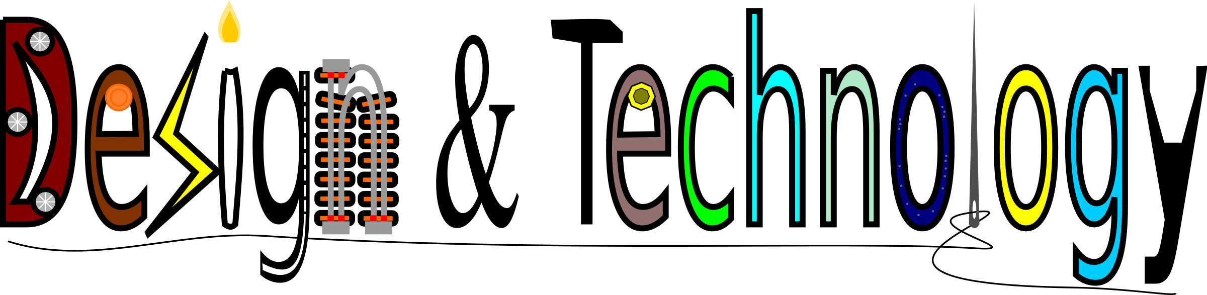 Big Image - Design And Technology Title - Transparent PNG Free Download