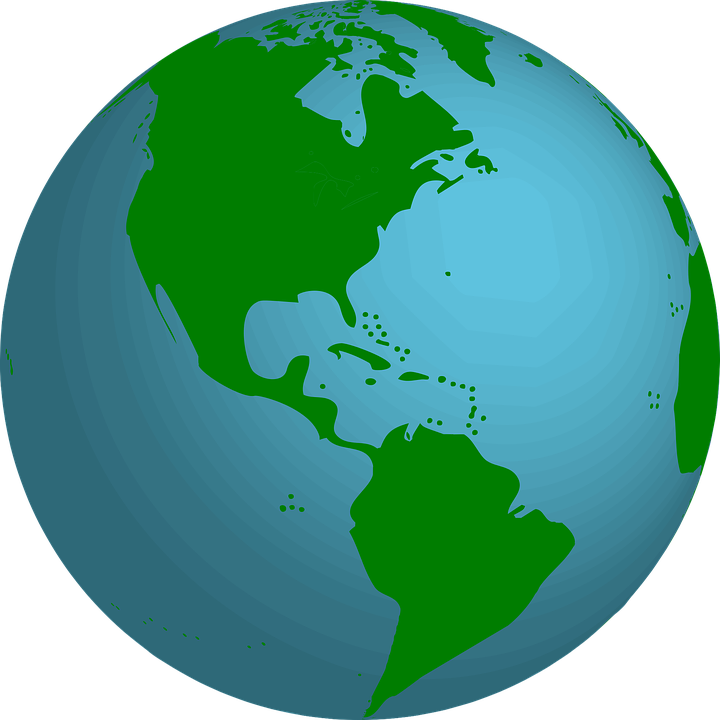 Earth, World, Planet, Globe, Global, Blue, Map, Space - Technology Affecting The World - Transparent PNG Free Download