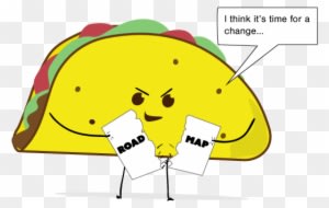 Taco Tears Up Roadmap - Technology Roadmap - Transparent PNG Free Download