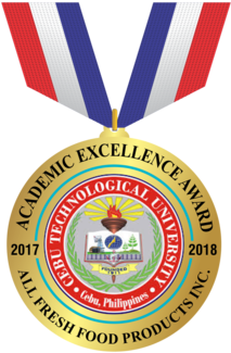 Ctu Academic Medal - Cebu Technological University - Transparent PNG Free Download