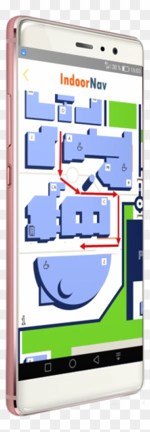 Indoor Navigation, Indoor Location & Beacons Technology - Floor Plan - Transparent PNG Free Download