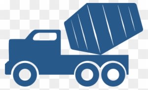 Concrete Producer - Blue Dump Truck Clip Art - Transparent PNG Free Download