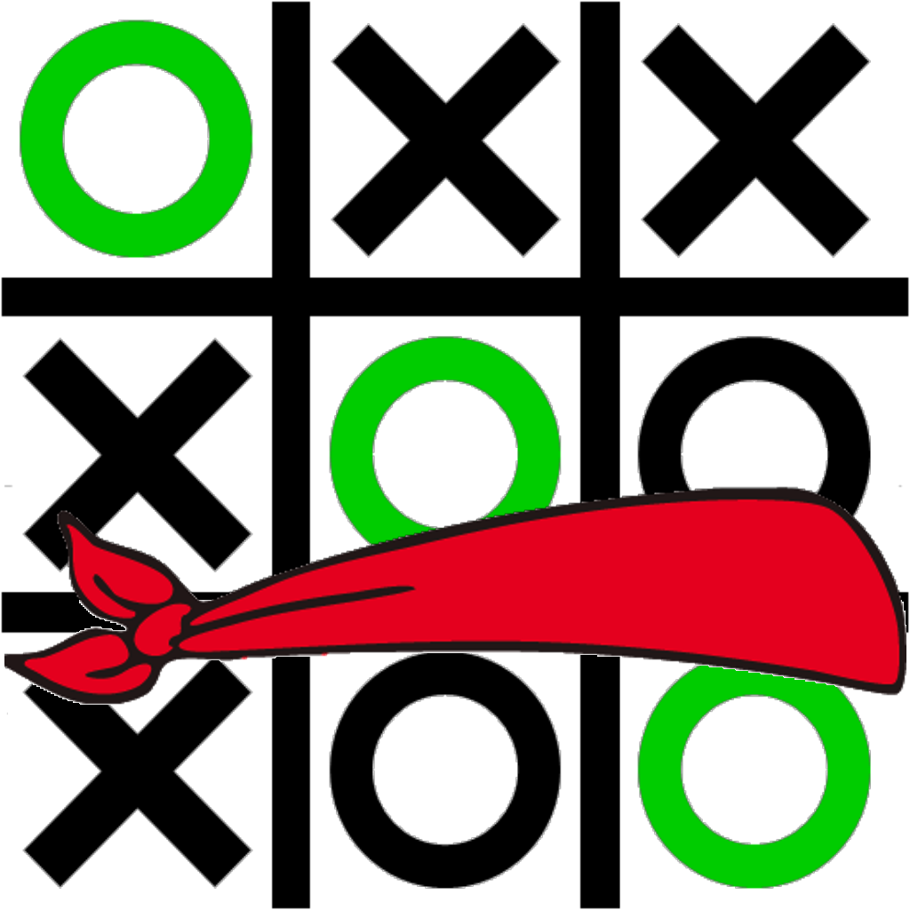 Blindfold Tic Tac Toe - Tic Tac Toe - Transparent PNG Free Download