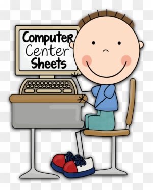 Incorporate Technology Into Math Workshop Easily - Computer In A School Clip Art - Transparent PNG Free Download