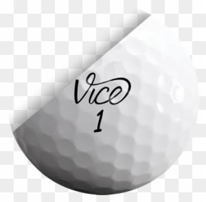 Extremely Soft, Cast Urethane Cover With S2tg Technology - Vice Matte Golf Balls - Transparent PNG Free Download