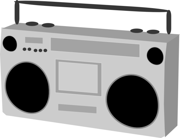 Technology - Boombox Vector Transparent Background - Transparent PNG Free Download