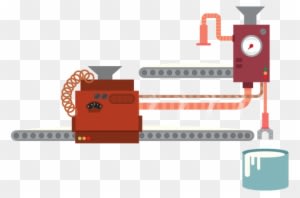 Machine Clipart Manufacturing Technology - Paper Making Machine Cartoon - Transparent PNG Free Download