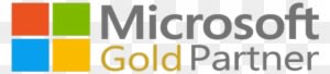 The Microsoft Gold Partner Status Demonstrates A Commitment - Microsoft Gold Certified Partner - Transparent PNG Free Download