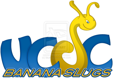 Uc Santa Cruz On-campus Information Session - Uc Santa Cruz Banana Slugs Logo - Transparent PNG Free Download