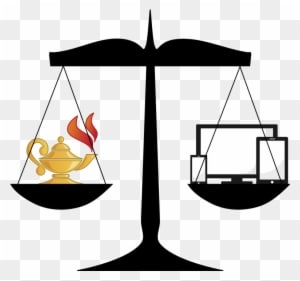 Which Comes First, Curriculum Or Technology - Scales Of Justice Clip Art - Transparent PNG Free Download