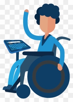 Information Technology Clipart Kid - Disabled People Smart Home - Transparent PNG Free Download