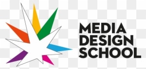 Media Design School Is New Zealand's Most Awarded Tertiary - Media Design School Logo - Transparent PNG Free Download