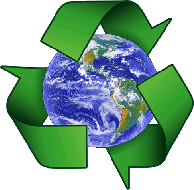 There Is A Lot Of Talk About Going Green And Recycling - Recycling Helps The Earth - Transparent PNG Free Download