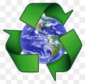 There Is A Lot Of Talk About Going Green And Recycling - Recycling Helps The Earth - Transparent PNG Free Download