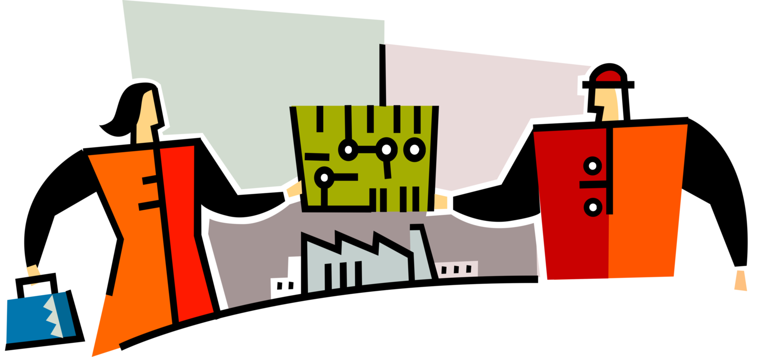 Vector Illustration Of Industrial Manufacturing Factory - Vector Illustration Of Industrial Manufacturing Factory - Transparent PNG Free Download