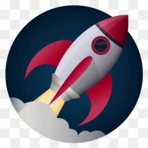 It All Started With A Young Entrepreneur From The East - Rocket - Transparent PNG Free Download