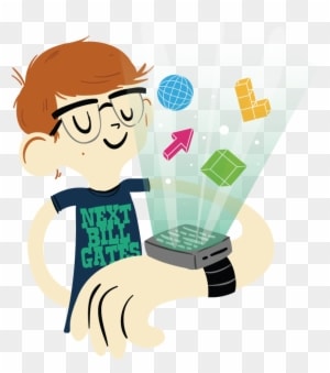 Kids Today Are Carrying Around Amazing Technology - Start Code - Transparent PNG Free Download