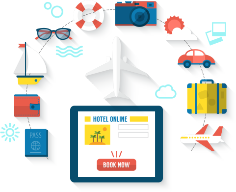 Technology Is Playing A Crucial Role In Dramatically - Travel And Hospitality Industry Png - Transparent PNG Free Download