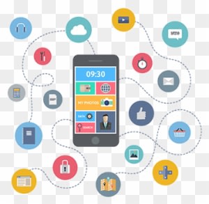 Mobile Technology - Mobile App Vector - Transparent PNG Free Download