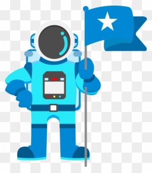Astronaut Clipart Space Technology - Космонавт Вектор Пнг - Transparent PNG Free Download