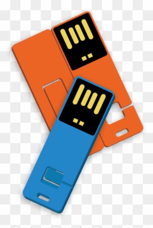 Foldit® Is The World's Thinnest Usb Drive Featuring - Usb Thin - Transparent PNG Free Download