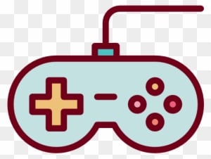 Multimedia, Joystick, Gaming, Gamepad, Technology, - Video Game Controller Cartoon - Transparent PNG Free Download