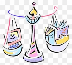 Balancing Technology Over Old Methods Royalty Free - Work–life Balance - Transparent PNG Free Download