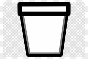 Download Flower Pot Clip Art Black And White Clipart - 집 아이콘 Png - Transparent PNG Free Download