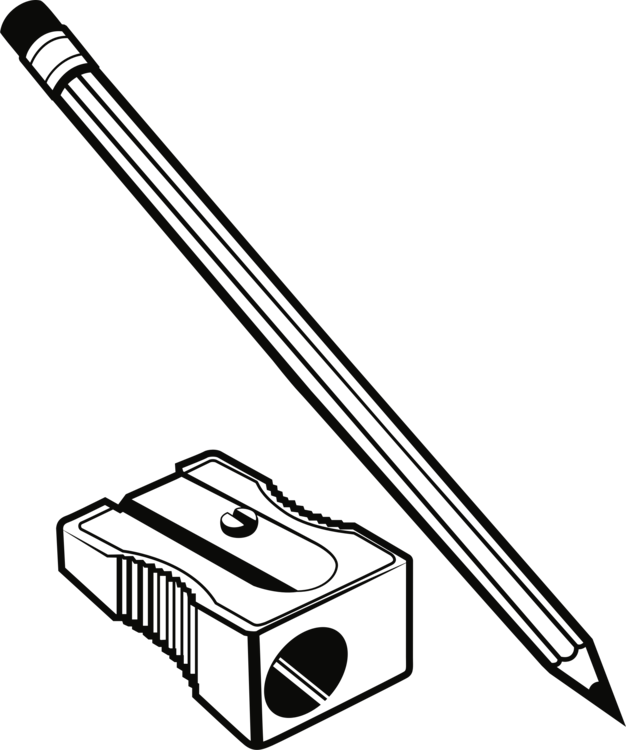 Pencil Sharpeners Line Art Description Technology - Clipart Pencils - Transparent PNG Free Download