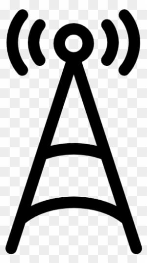 Technology Signals Signaling Antennas Towers Wireless - Mobile Tower Sign - Transparent PNG Free Download