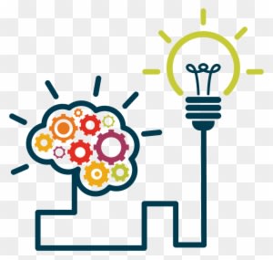 In The Fast Evolving World Where Data Sharing Is Increasingly - Brain Connected With Bulb - Transparent PNG Free Download