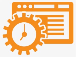 Technology Foundation - Orange Technology Transparent Icon - Transparent PNG Free Download