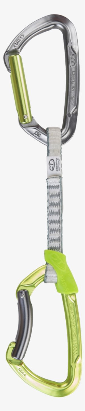 02-climbing Quickdraws - Climbing Technology Lime Set Dy 5 Pcs 12 Cm - Transparent PNG Free Download