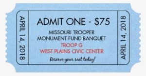 Troop G Banquet Ticket - Science And Technology - Transparent PNG Free Download