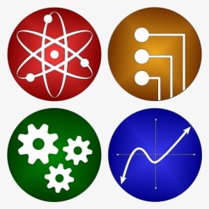 Stem Expo Square Icons - Science Technology Engineering Mathematics - Transparent PNG Free Download