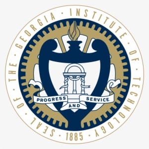Georgia Tech Official Seal - Georgia Institute Of Technology - Transparent PNG Free Download
