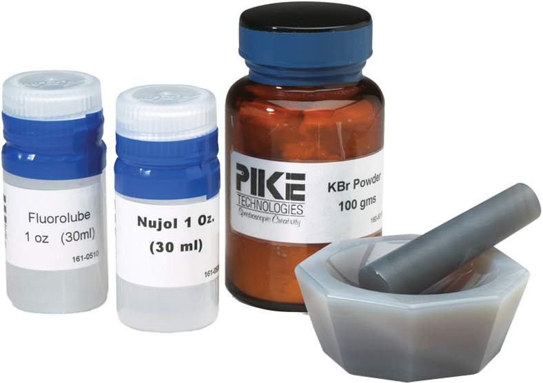 Kbr, Mortars And Pestles - Pike Technologies - Transparent PNG Free Download