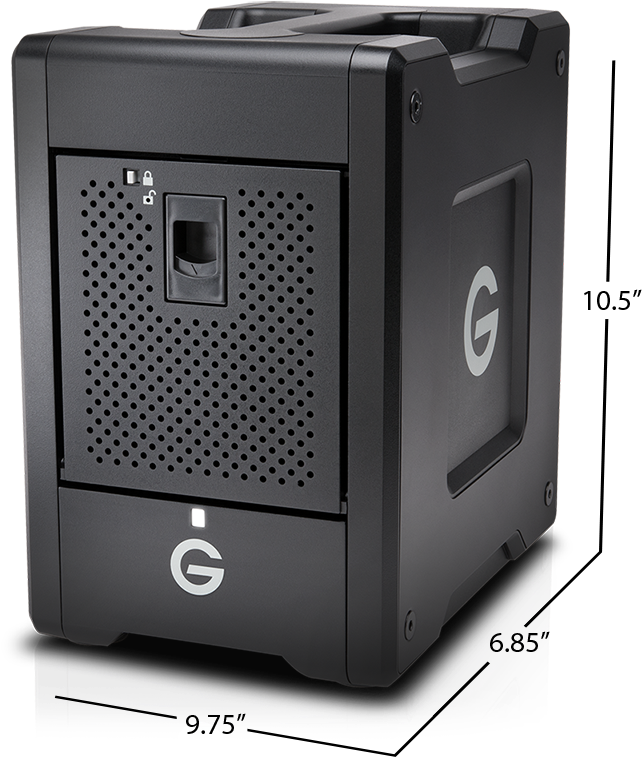 Image - G-technology G-speed Shuttle Thunderbolt 3 - Transparent PNG Free Download