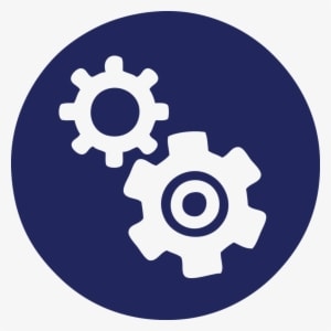 Gears-1024x1024 - People Process Technology Logo - Transparent PNG Free Download