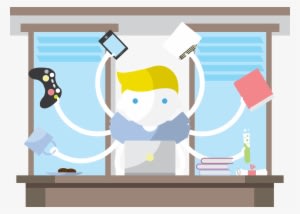 Work To Work - Cartoon - Transparent PNG Free Download
