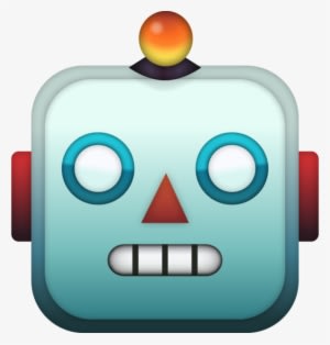 Robot Emoji Png Background - Robot Emoji Png - Transparent PNG Free Download