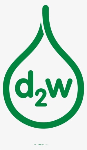 D2w Dark Green New Pantone Cut Out D2w Droplet - Oxo Biodegradable Plastic Logo - Transparent PNG Free Download