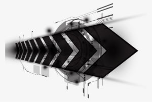 Clip Black And White Download Tech Vector Banner - Banner Vector Tecnologia Png - Transparent PNG Free Download