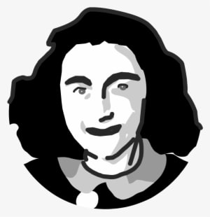 Animated Educational Site For Kids - Anne Frank Png - Transparent PNG Free Download