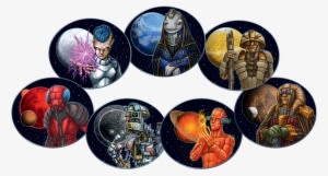 In Gaia Project , You Take Command Of One Of These - Gaia Project Game Board - Transparent PNG Free Download