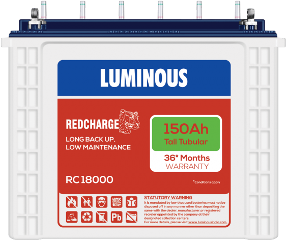 Buy Battery For Inverter Online - Luminous 200ah Battery Price - Transparent PNG Free Download